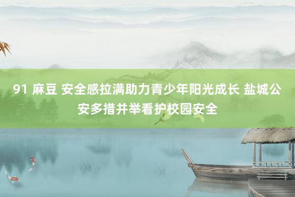 91 麻豆 安全感拉满助力青少年阳光成长 盐城公安多措并举看护校园安全